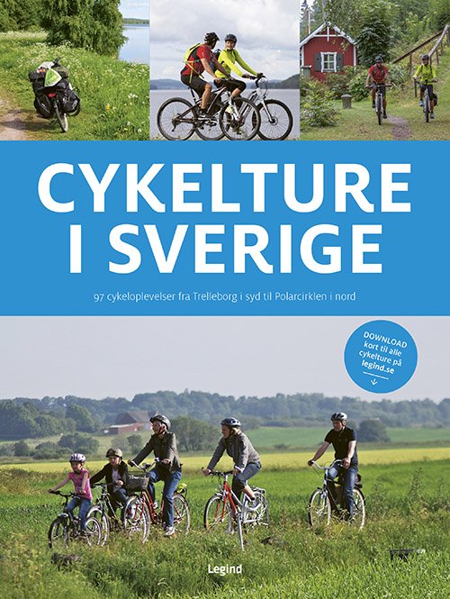 Cover for Jørgen Hansen · Cykelture i Sverige (Inbunden Bok) [1:a utgåva] (2022)
