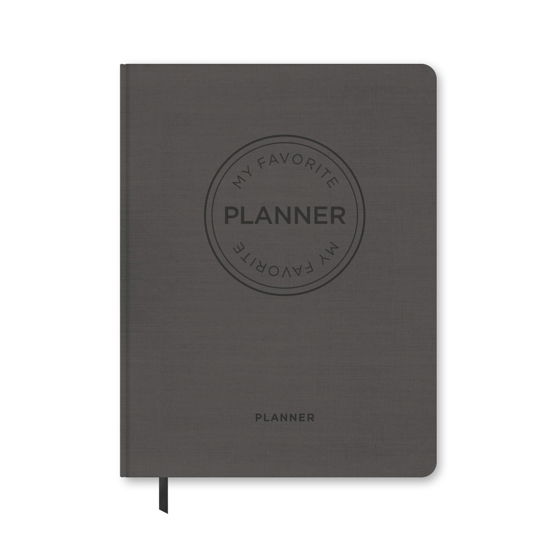 Cover for Forlaget Aronsen · MY FAVORITE PLANNER by ARONSEN: MY FAVORITE PLANNER Udateret / Varm grå (Hardcover Book) [1th edição] (2020)