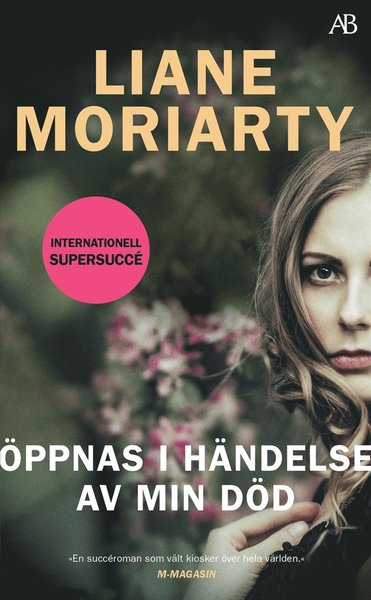 Cover for Liane Moriarty · Öppnas i händelse av min död (ePUB) (2015)