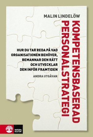 Cover for Malin Lindelöw · Kompetensbaserad personalstrategi : hur du tar reda på vad organisationen behöver, bemannar den rätt och utvecklar den inför framtiden (Gebundesens Buch) (2016)