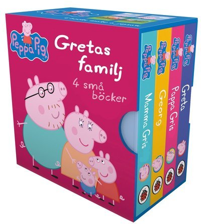Cover for Mark Baker · Greta Gris: Gretas familj 4 små böcker (Board book) (2020)