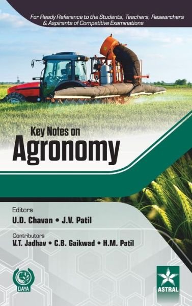 Cover for J V Et Al Patil · Key Notes on Agronomy (Hardcover Book) (2015)