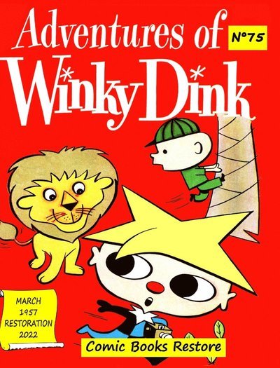 Cover for Comic Books Restore · Adventures of Winky Dink, # 75, March 1957 (Inbunden Bok) (2024)