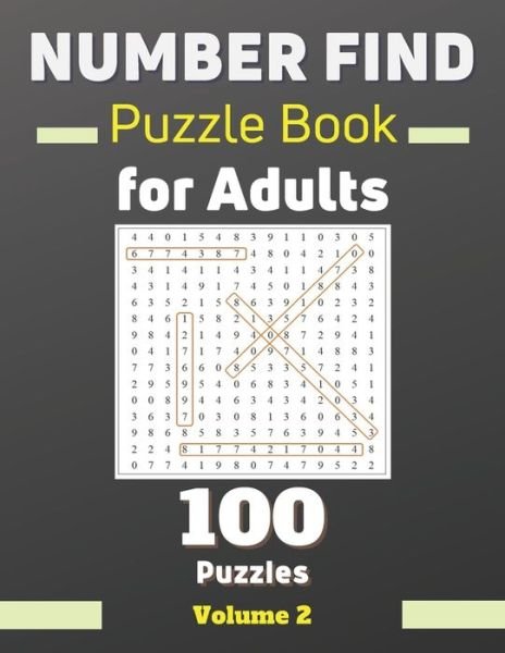 Cover for Infamily Wecan · Number find puzzle book for adults. Volume 2 (Paperback Book) (2020)