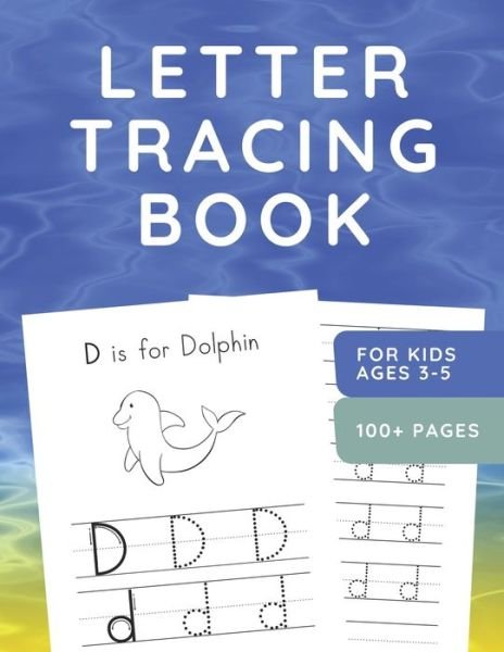 Letter Tracing Book for Kids Ages 3-5: ABC Handwriting Practice Workbook for Preschoolers - Sea Animals - 110 Pages - Large 8.5" x 11" - Giuk Press - Bøker - Independently Published - 9798666164006 - 14. juli 2020