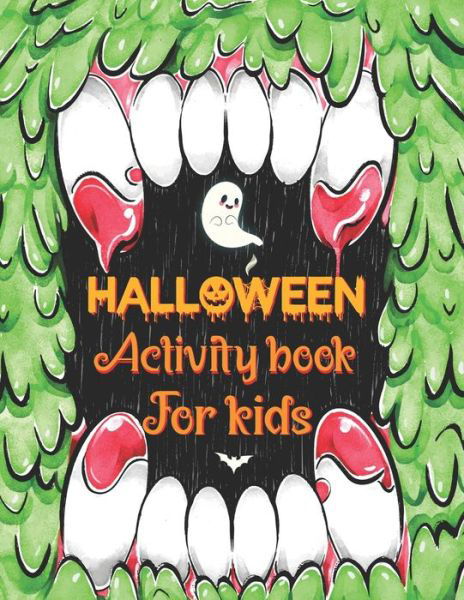 Cover for Parth Madhov · Halloween Activity Books For Kids (Pocketbok) (2020)