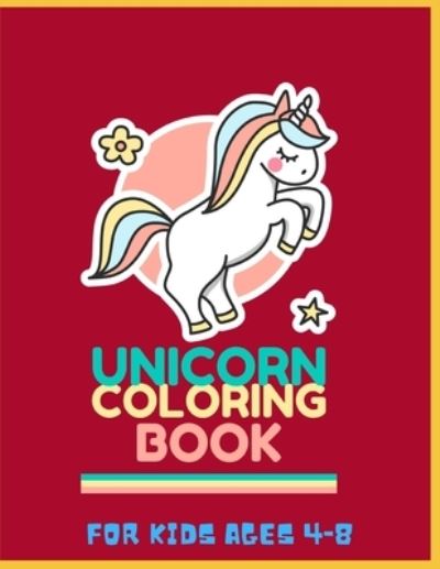 Cover for Mk El Nadi · Unicorn Coloring book (Paperback Bog) (2020)