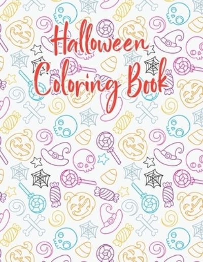 Cover for Mofiz Publication · Halloween coloring book (Paperback Bog) (2020)