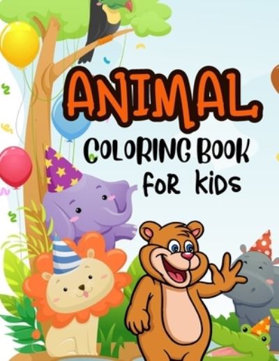 Cover for Ash Publication · Animal Coloring Book For Kids (Paperback Book) (2021)