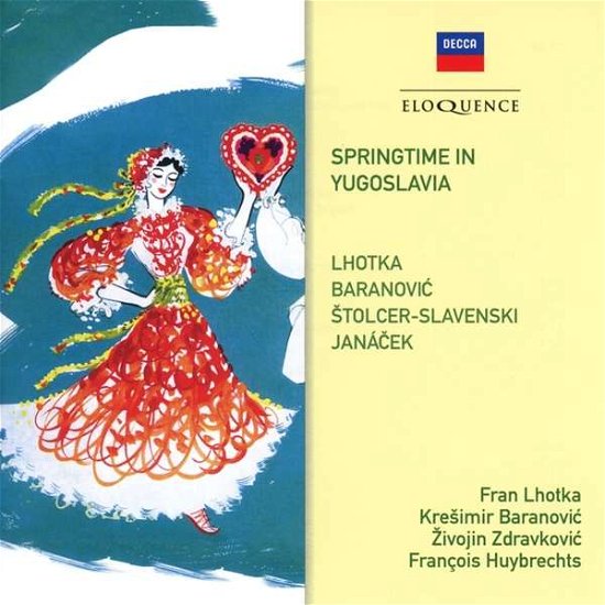 Cover for Baranovic,kresimir / Zdravkovic / Lhotka · Springtime in Yugoslavia (CD) (2019)