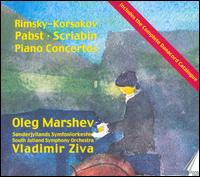 Cover for Oleg Marshev · Three Russian Piano Concerto (CD) (2008)