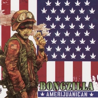 Cover for Bongzilla · Amerijuanican (Dark Blue) (Cassette) (2021)