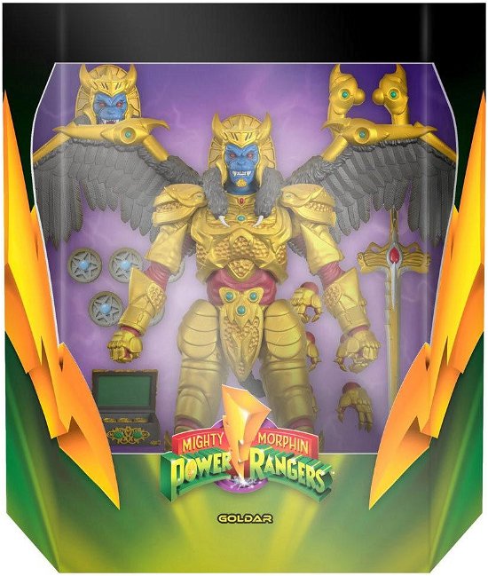 Power Rangers Ultimates! Wave 1 - Goldar · Mighty Morphin Power Rangers Ultimates Actionfigur (Legetøj) (2023)