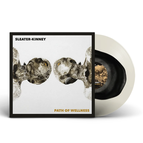 Cover for SLEATER-KINNEY · Path Of Wellness (LP) [Black in Milky Clear Vinyl edition] (2021)