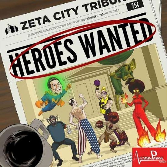 Heroes Wanted - Action Phase Games - Juego de mesa - Not Avail - 0865589000007 - 9 de septiembre de 2014