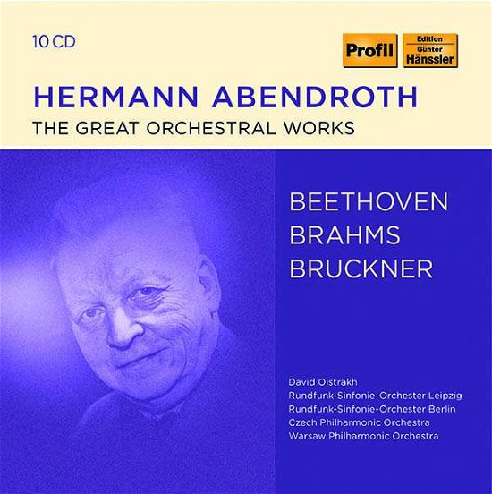 Cover for Beethoven / Abendro · Great Orchestral Works (CD) [Box set] (2019)