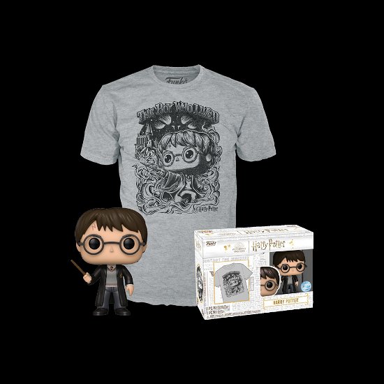 Cover for Pop! And Tee: Harry Potter · HARRY POTTER - POP NÂ° 162 - Harry (Metallic Effec (Toys)