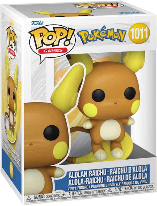 Cover for FUNKO POP Pokemon Alolan Raichu 1011 (MERCH)