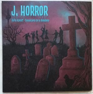 Cover for J. Horror · Split (black) (LP) (2023)