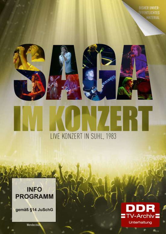 Im Konzert: Saga - Live Konzert in Suhl 1983 - Movie - Filmes - Eurovideo Medien GmbH - 4009750295007 - 20 de setembro de 2018