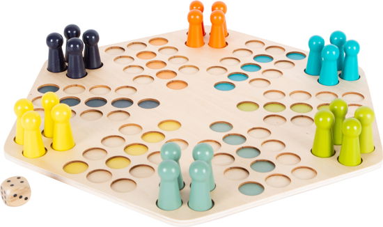 Ludo - 6 personer - Small Foot - Brettspill -  - 4020972018007 - 1. mai 2024