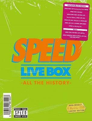 Cover for Speed · Speed Live Box - All the History - &lt;limited&gt; (MBD) [Japan Import edition] (2022)