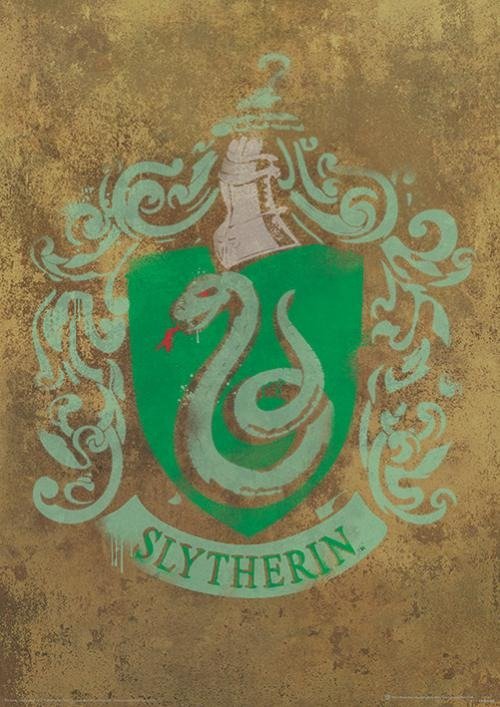 Cover for Harry Potter: Pyramid · Slytherin Crest (Stampa 30X40 Cm) (MERCH)