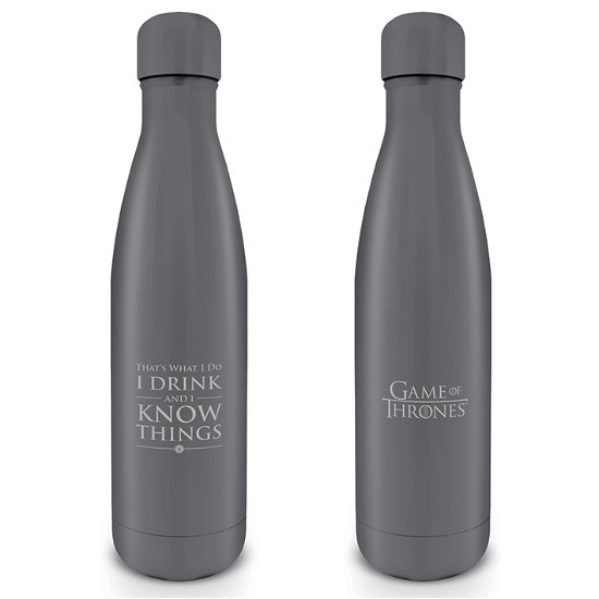 Metal Drink Bottle - Game of Thrones - Merchandise - GAME OF THRONES - 5050574254007 - 7. maj 2019