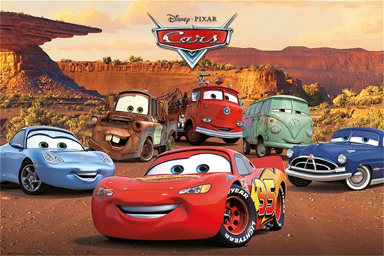 Cars - Characters (poster Maxi 61x915 Cm) - Cars - Merchandise - Pyramid Posters - 5050574340007 - 31. desember 2019
