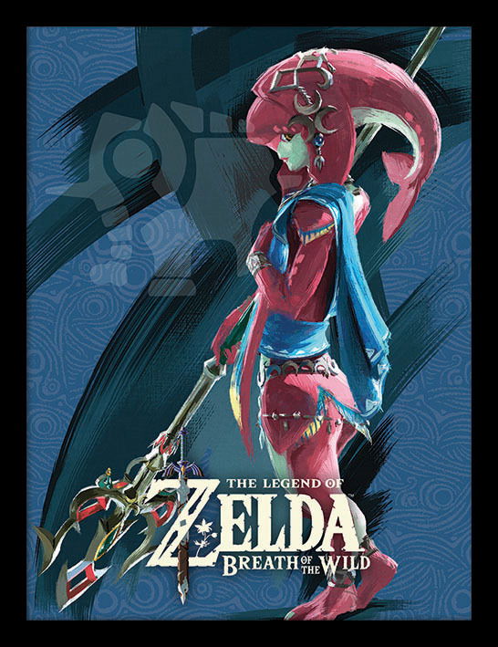 Cover for Nintendo: Legend Of Zelda (The) · Nintendo: The Legend Of Zelda - Breath Of The Wild - Divine Beast Vah Ruta (Stampa In Cornice 30X40 (Toys)