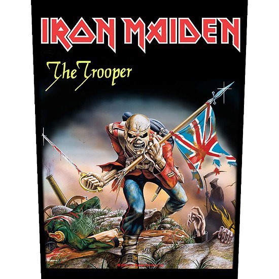 Cover for Iron Maiden · Iron Maiden Back Patch: The Trooper (MERCH) [Black edition] (2019)