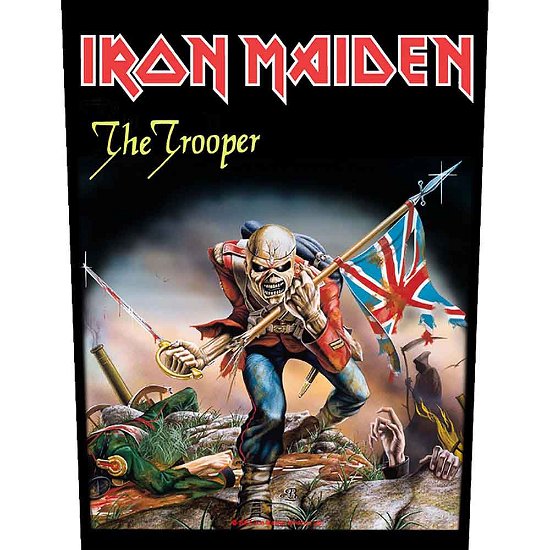 Cover for Iron Maiden · The Trooper (Backpatch) (Patch) [Black edition] (2019)
