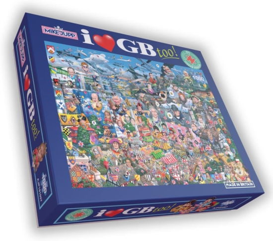 Cover for I Love GB Too - 1000 Piece Puzzle (MERCH) (2024)