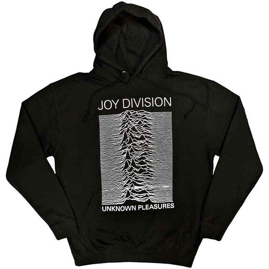 Joy Division Unisex Pullover Hoodie: Unknown Pleasures FP - Joy Division - Merchandise -  - 5056737202007 - 