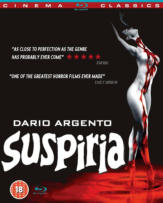 Suspiria - Special Edition Blu-Ray + - Dario Argento - Movies - Cult Films - 5060485805007 - December 4, 2017