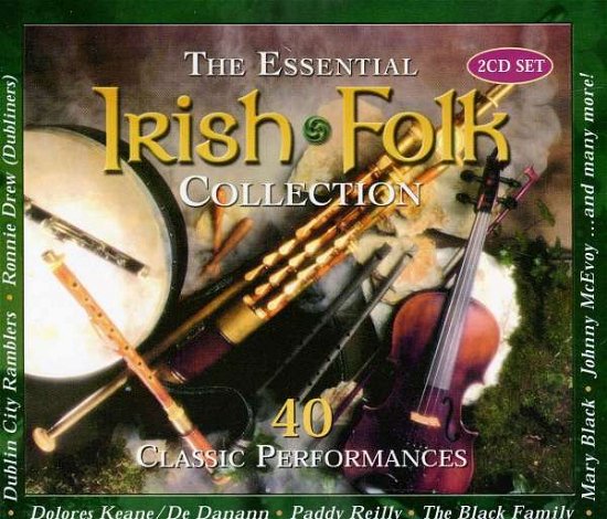 Cover for Essential Irish Folk Collectio · The Essential Irish Folk Collection (CD) (1996)