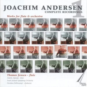Cover for Anderson / Jensen / Adorjan / Bellincampi · Works for Flute &amp; Orchestra (CD) (2004)