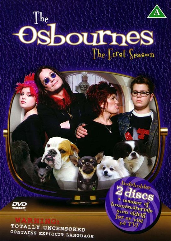 Cover for Osbournes - the First Season (DVD) (2003)