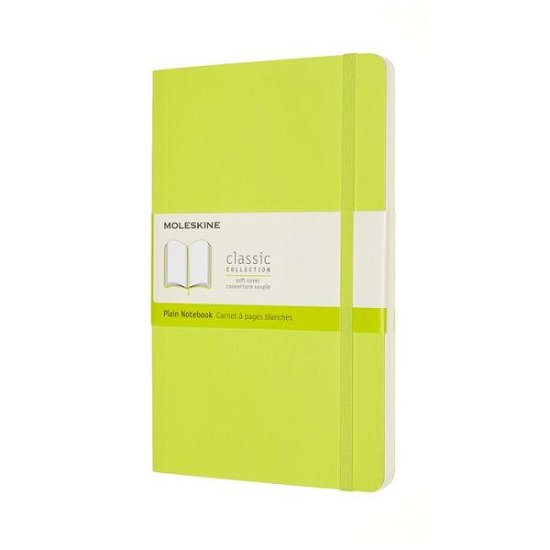 Cover for Moleskin · Moleskine Large Plain Softcover Notebook: Lemon Green (Book) (2020)