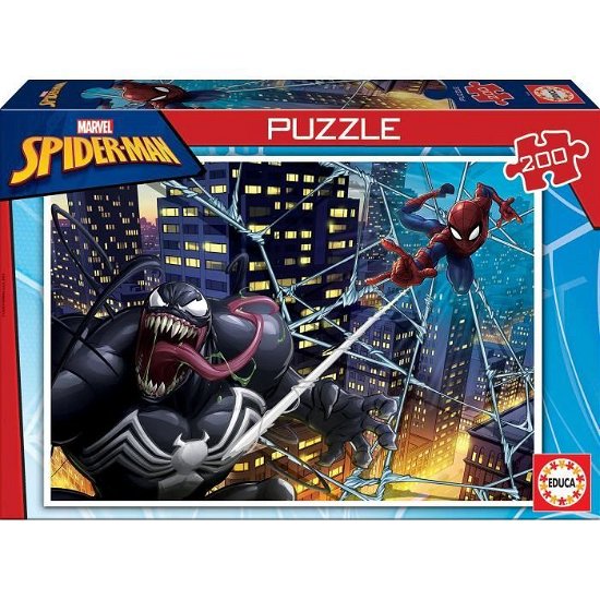 200 Pcs. Puzzle - Spider-man (80-18100) - Educa - Merchandise - Educa - 8412668181007 - 
