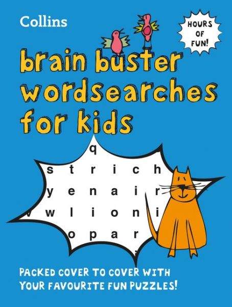 Wordsearches for Kids - Collins Brain Buster - Collins Kids - Książki - HarperCollins Publishers - 9780008322007 - 18 października 2018