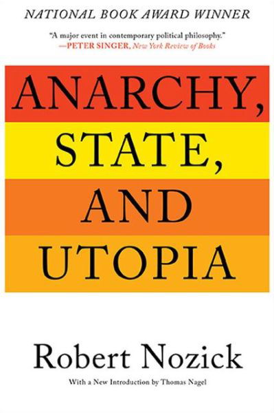 Cover for Nozick · Anarchy, State, and Utopia (Bog) (2013)