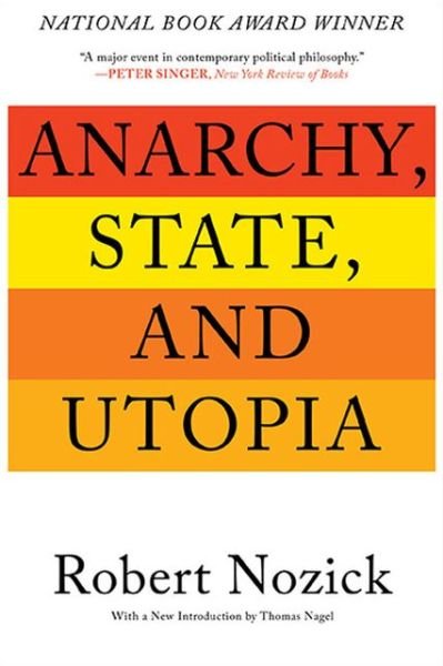 Cover for Nozick · Anarchy, State, and Utopia (Bog) (2013)