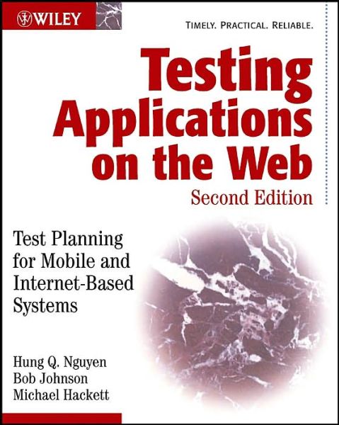 Cover for Michael Hackett · Testing Applications on the Web: Test Planning for Mobile and Internet-Base (Book) (2003)