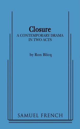 Cover for Ron Blicq · Closure (Paperback Book) (2009)