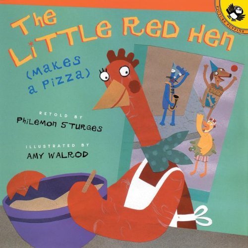 Cover for Philemon Sturges · The Little Red (Hen Makes a Pizza) (Picture Puffin Books (Pb)) (Innbunden bok) (2002)