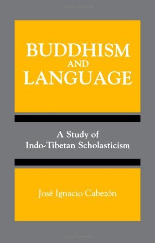 Cover for Jose Ignacio Cabezon · Buddhism and Language: a Study of Indo-tibetan Scholasticism (Suny Series, Toward a Comparative Philosophy of Religions) (Paperback Book) (1994)