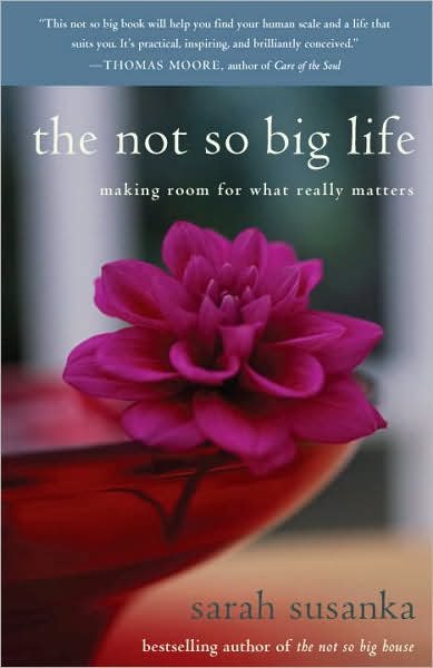 Cover for Sarah Susanka · The Not So Big Life: Making Room for What Really Matters (Pocketbok) (2007)