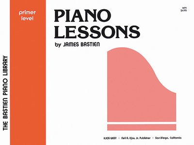 Cover for James Bastien · Piano Lessons Primer - The Bastien Piano Library (Partitur) (1976)
