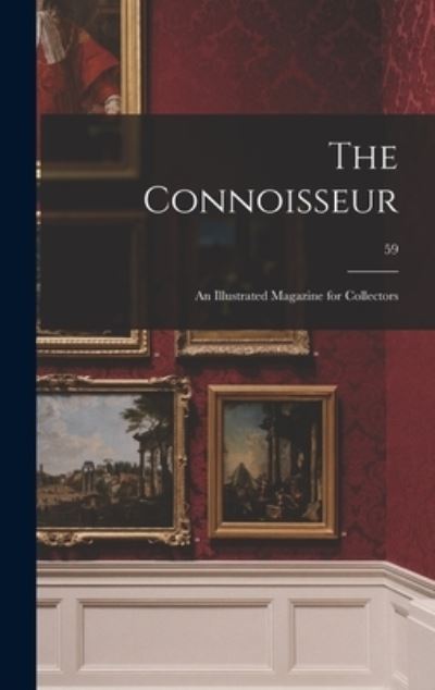 Cover for Anonymous · The Connoisseur (Hardcover Book) (2021)